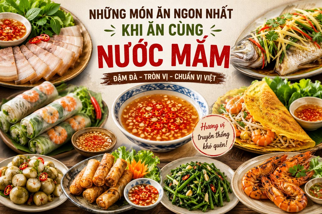 Những Món Ăn Ngon Nhất Khi Ăn Cùng Nước Mắm: Đỉnh Cao Ẩm Thực Việt